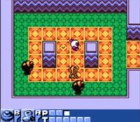une photo d'Ã©cran de Bomberman Quest sur Nintendo Game Boy Color